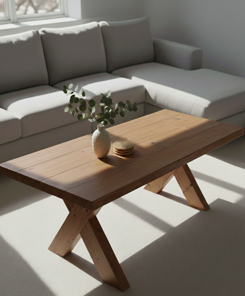Soffbord med Kryssben