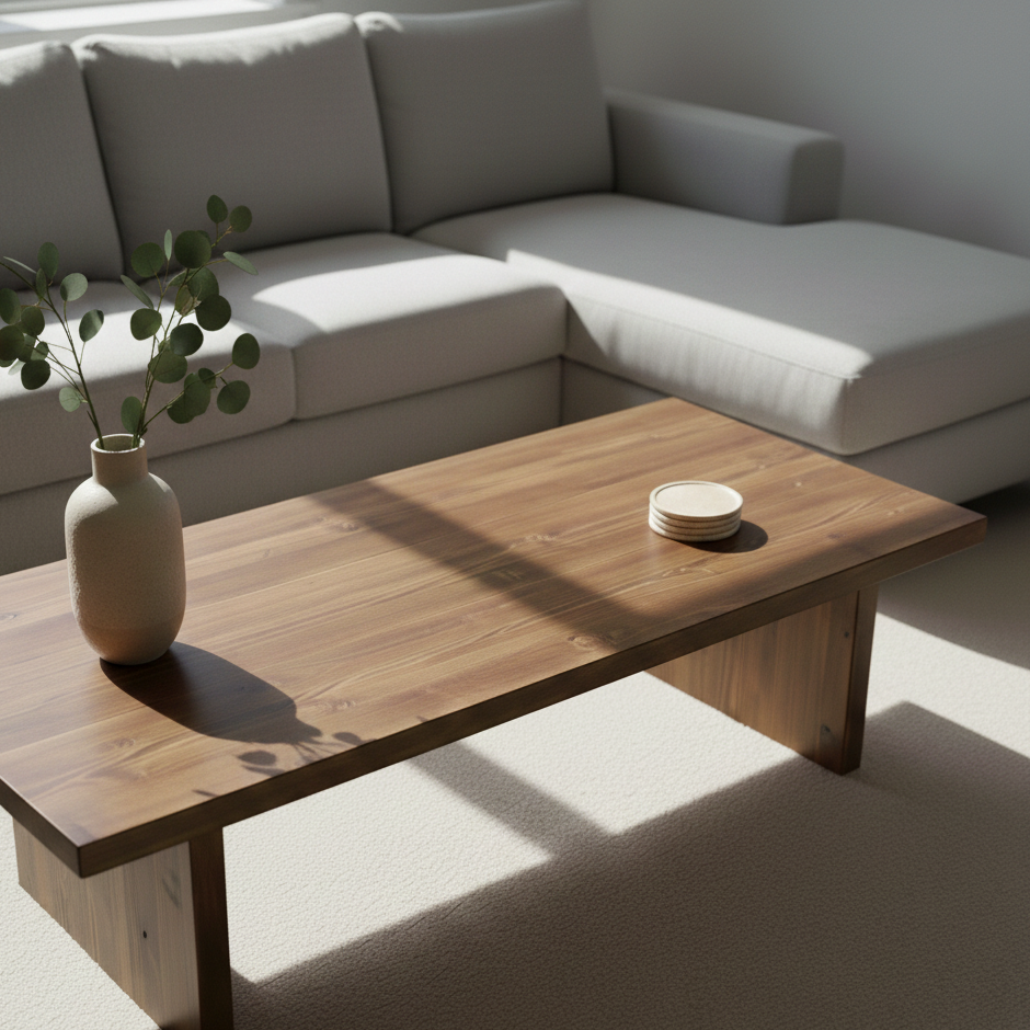 Massivt Soffbord i Gran