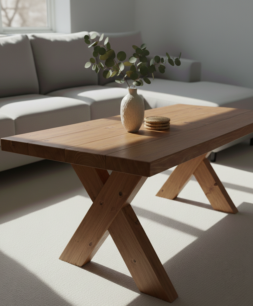 Soffbord med Kryssben