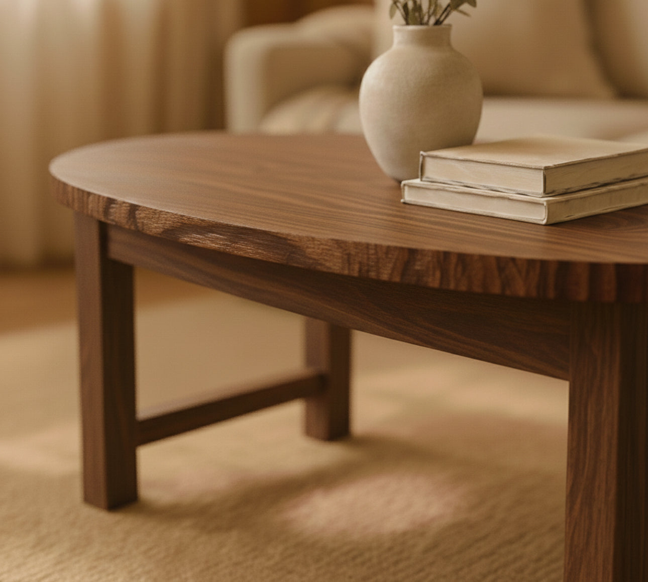 Ovalt soffbord – Norrvik