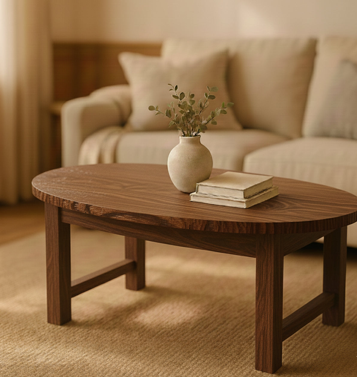 Ovalt soffbord – Norrvik