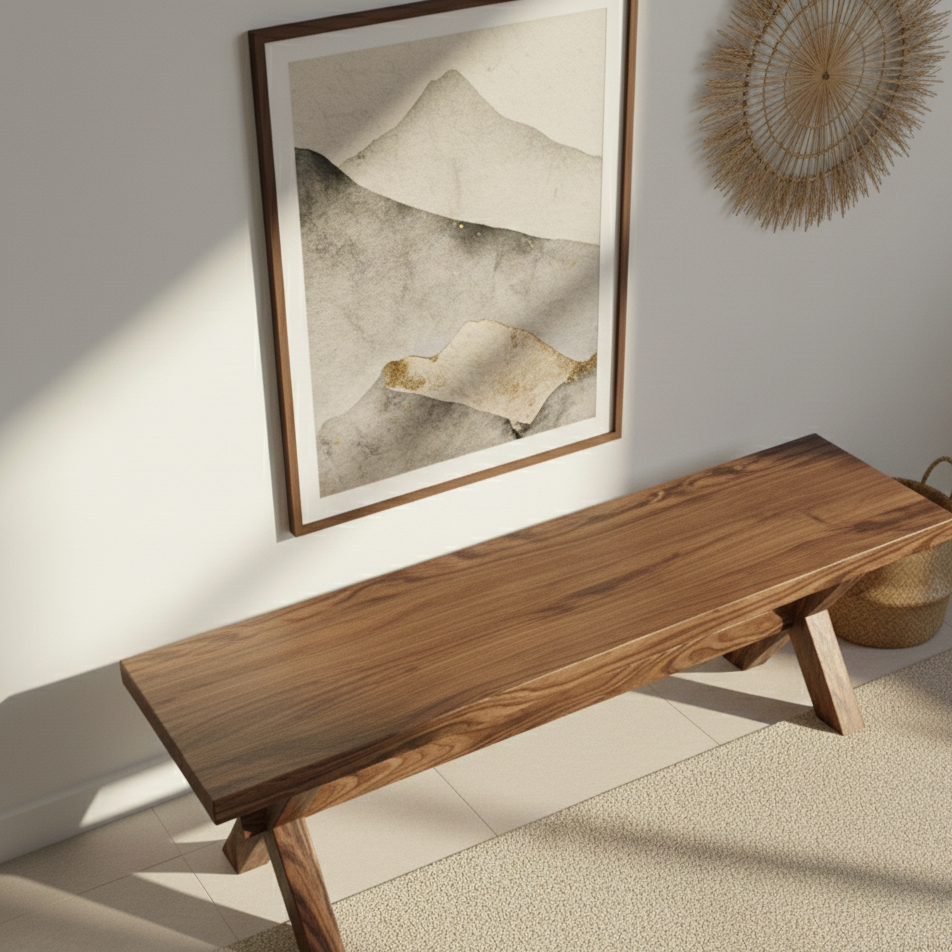 Hallmöbel med Kryssben